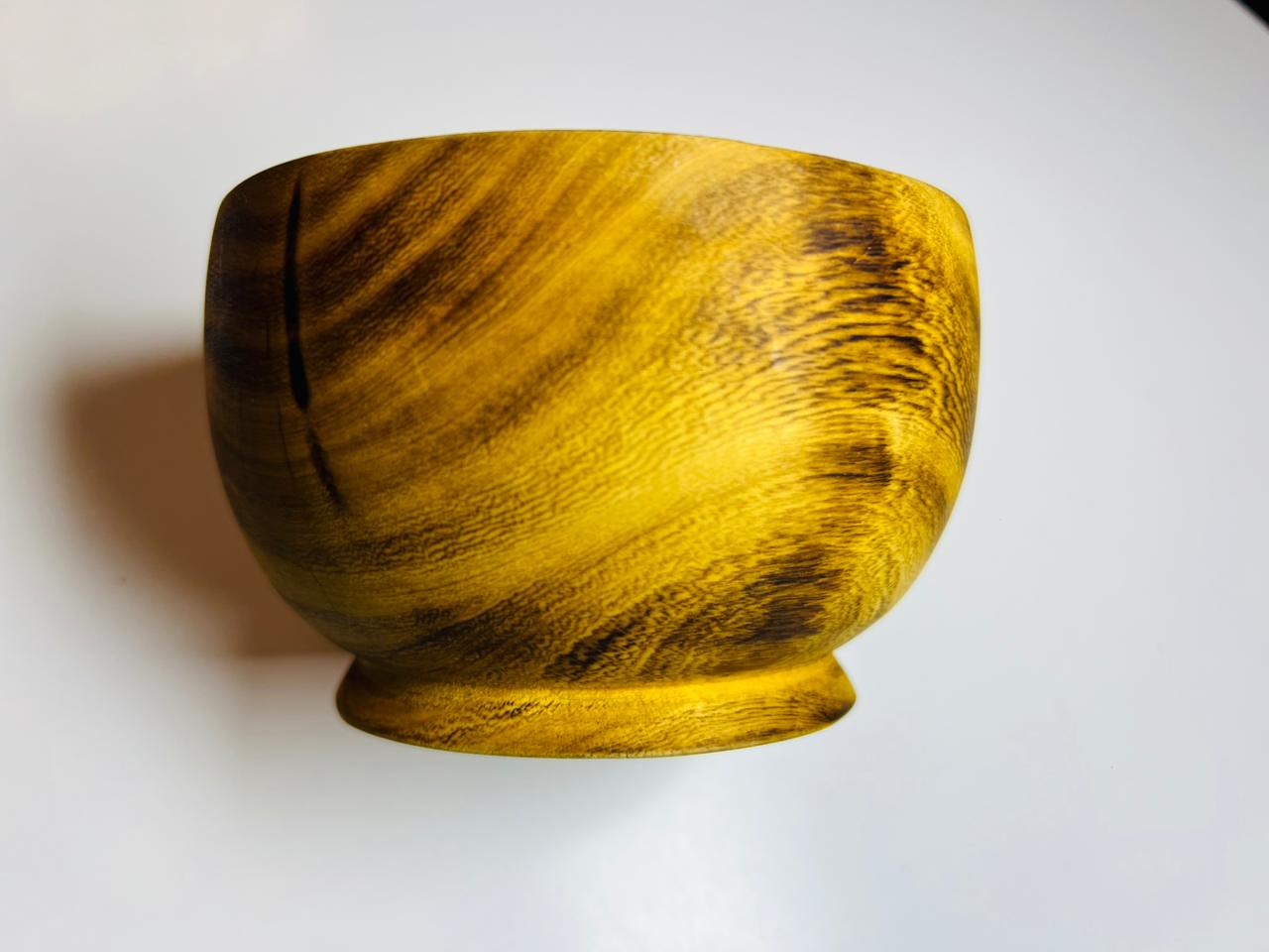 WOODEN BOWL 4"