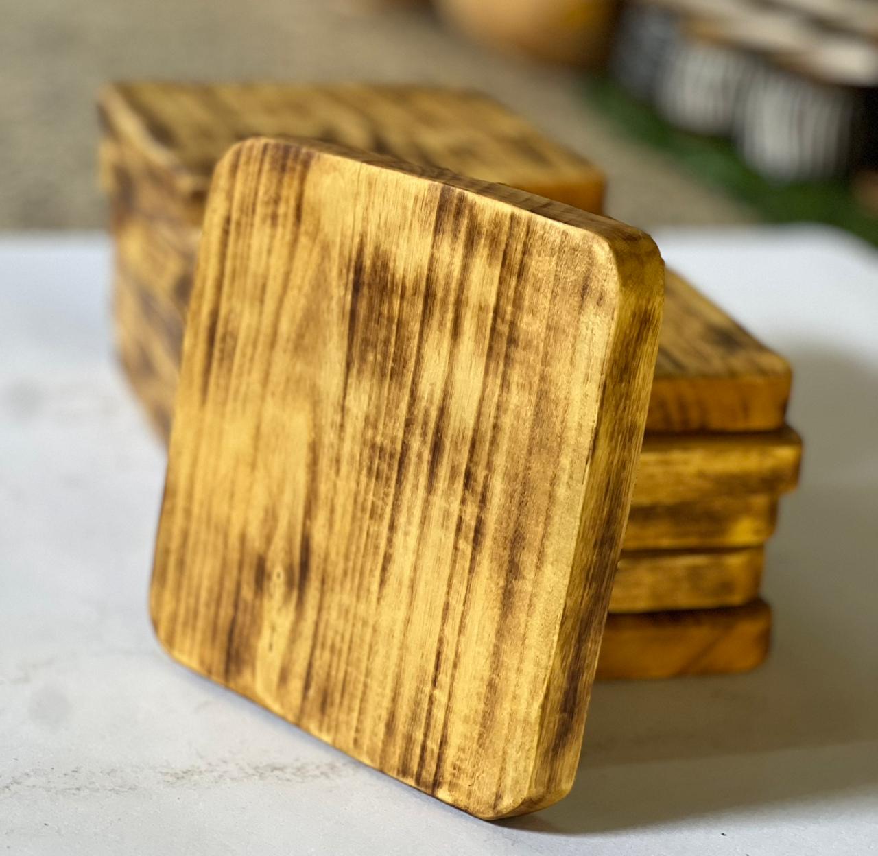 WOODEN PASTRY DISPLAY BOARD