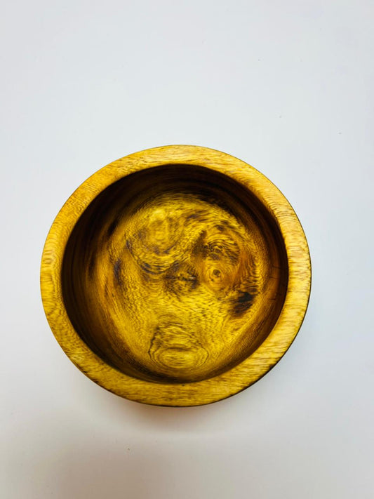 WOODEN BOWL 6"