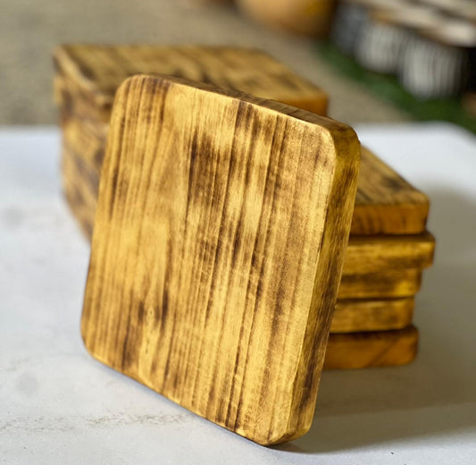WOODEN PASTRY DISPLAY BOARD